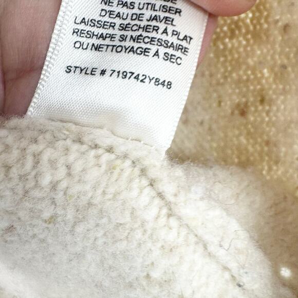 La Vie Knitted Rebecca Taylor Fair Isle Turtleneck Sweater Oatmel Combo Size XS - Picture 10 of 11